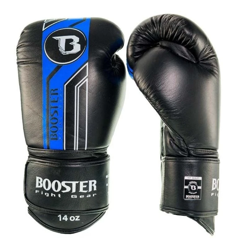 Booster Bokshandschoenen Pro Range BGL V9 Zwart Blauw 1 Booster Bokshandschoenen Pro Range BGL V9 Zwart Blauw