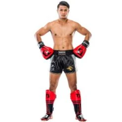 Booster Bokshandschoenen Pro Siam 2 Zwart Rood