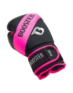 Booster Dames Bokshandschoenen BT Sparring Zwart Roze -TRADE INN booster booster dames bokshandschoenen bt sparring 4