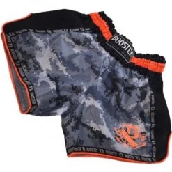 Booster Kickboks Broekjes TBT Pro 4.23 Camo Grijs Oranje