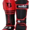 Booster Kickboks Scheenbeschermers Pro Siam 1 Zwart Rood
