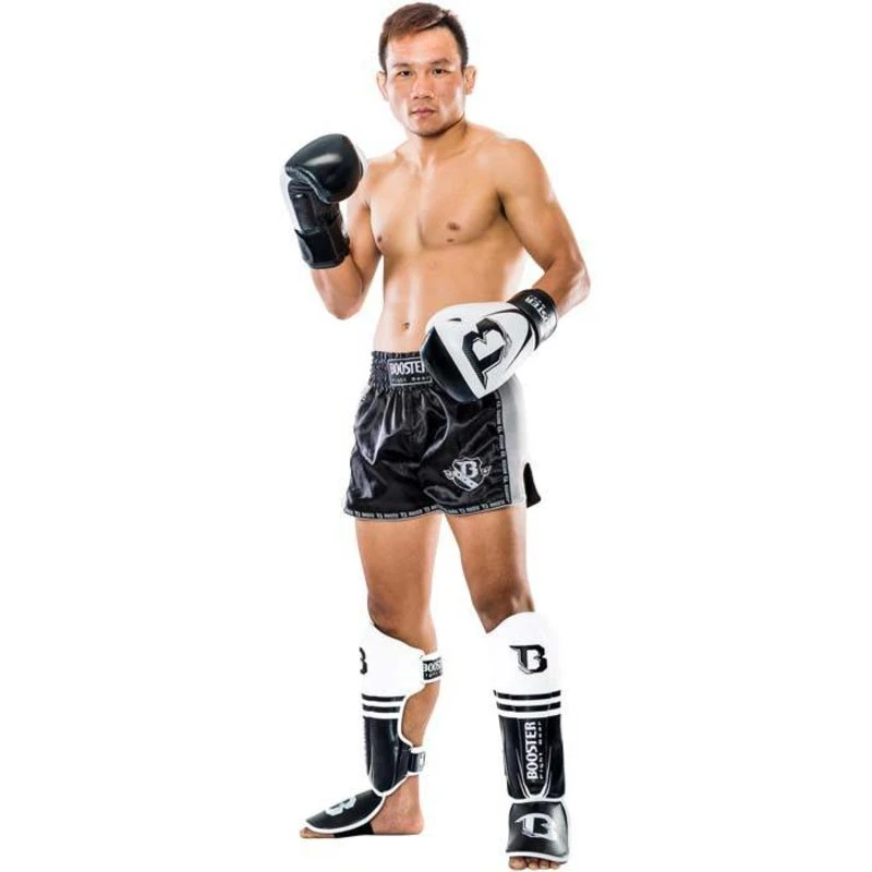 Booster (Kick)Bokshandschoenen Pro Siam 1 Zwart Wit 2 Booster (Kick)Bokshandschoenen Pro Siam 1 Zwart Wit - Image 2