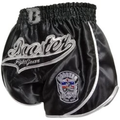 Booster Muay Thai Short Retro Slugger 3 Zwart -TRADE INN booster booster muay thai short retro slugger 3 zw 4
