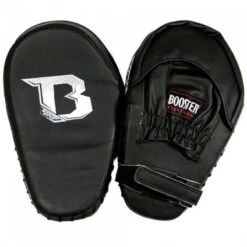 Booster PML BC 2 Black Stootkussen Pads Muay Thai Curved Mitts -TRADE INN booster booster pml bc 2 black stootkussen pads mu 2
