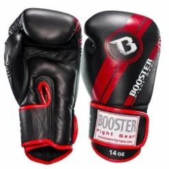 Booster Pro Range Bokshandschoenen BGL 1 V3 Black Red Foil -TRADE INN booster booster pro range bokshandschoenen bgl 1 v 11