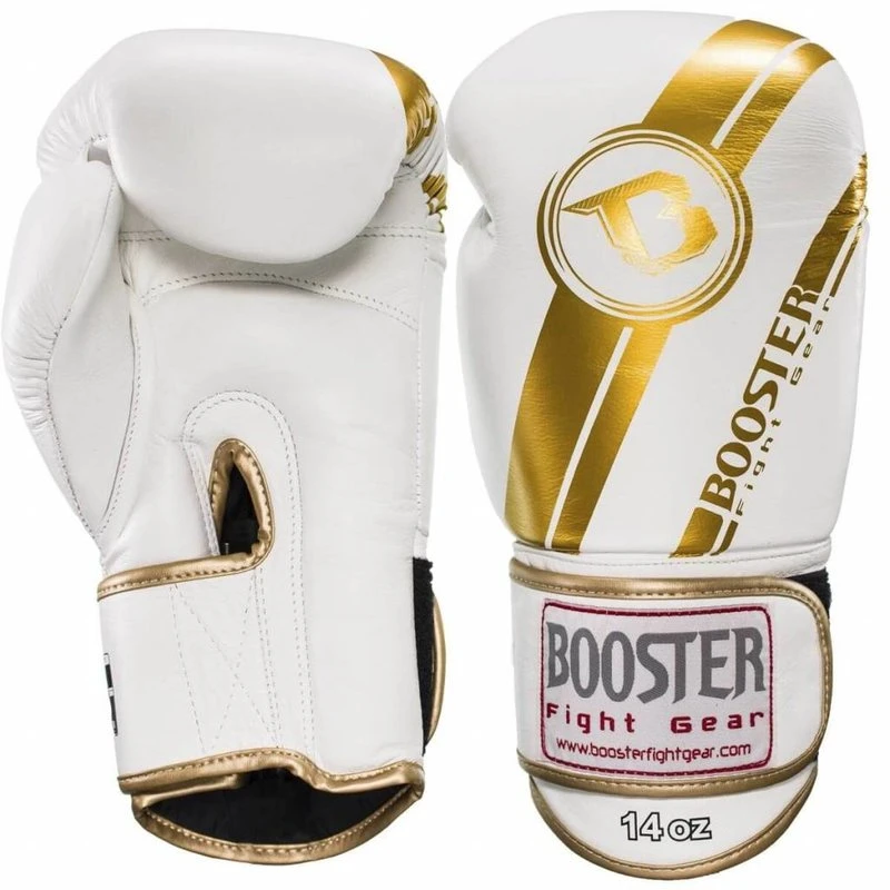 Booster Pro Range Bokshandschoenen BGL 1 V3 White Gold Foil 3 Booster Pro Range Bokshandschoenen BGL 1 V3 White Gold Foil - Image 3