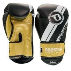 Booster Pro Range Bokshandschoenen BGL V3 Zwart Wit Goud