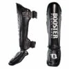 Booster Pro Range BSG V 3 Kickboks Scheenbeschermers Black Foil