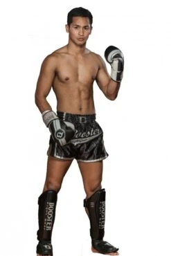 Booster Pro Range BSG V 3 Kickboks Scheenbeschermers Black Foil -TRADE INN booster booster pro range bsg v 3 kickboks scheenb 2