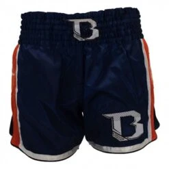 Booster Thaiboks Broekjes TBT Pro 4.37 Blue Orange Kickboks Shorts -TRADE INN booster booster thaiboks broekjes tbt pro 437 blue 3