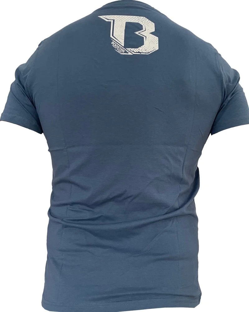 Booster V Neck Shield Vechtsport T Shirt Blauw 4 Booster V Neck Shield Vechtsport T Shirt Blauw - Image 4