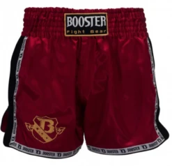 Booster Vechtbroekje Kickboks Shorts TBT PRO 4.25 Rood