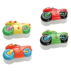 Booster Racebike Mini Fridge Magnet 4 Units